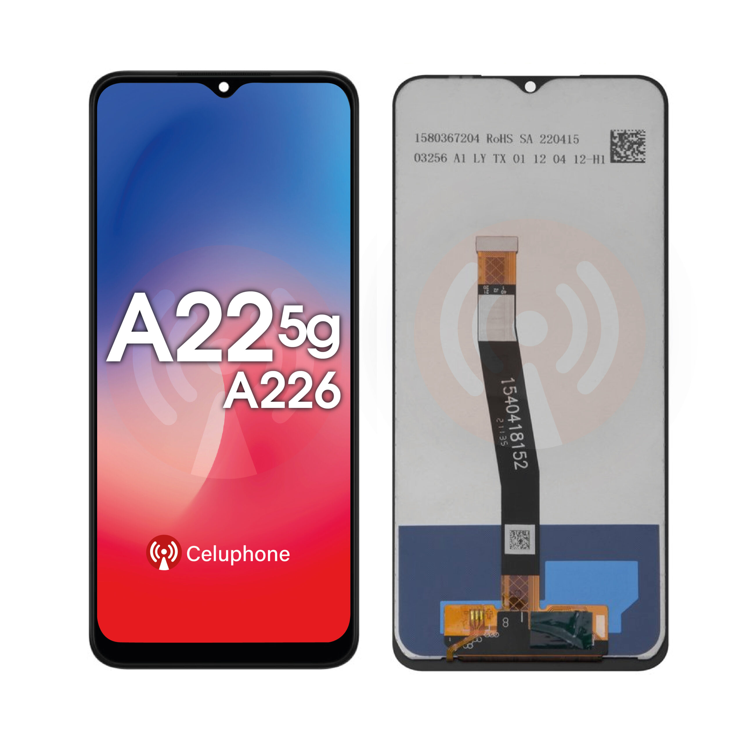 Modulo Samsung A22 5G Original Negro