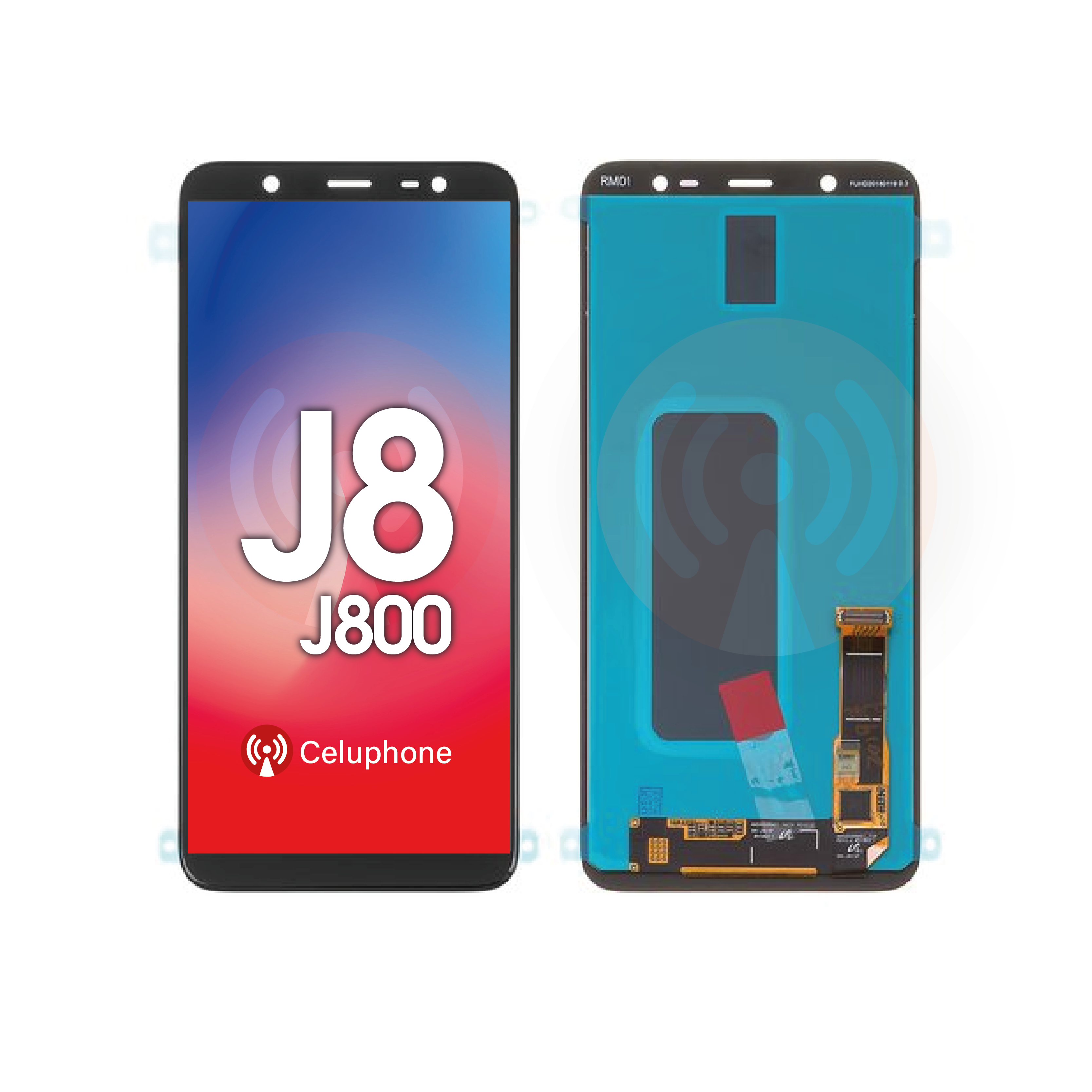 Modulo Samsung J8 J800 Oled Negro